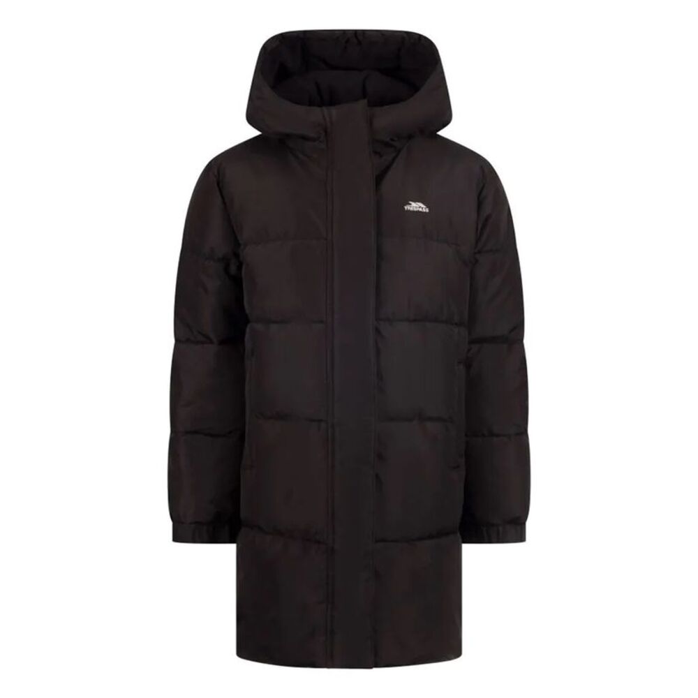 Trespass Childrens/Kids Northridge Long Length Padded Jacket / Black